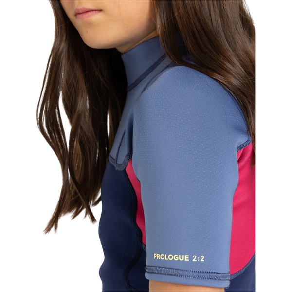 2025 Roxy Junior Prologue 2/2mm Back Zip Springsuit Wetsuit ERGW503021 - Dark Denim